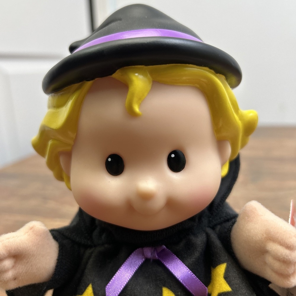 Fisher Price Little People Halloween Witch Sarah Lynn Spooky Sounds Doll New VTG - Picture 5 of 15